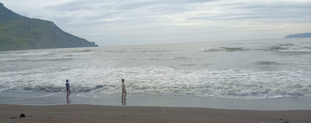 Pantai Pancer Jember Jawa Timur ndonesia